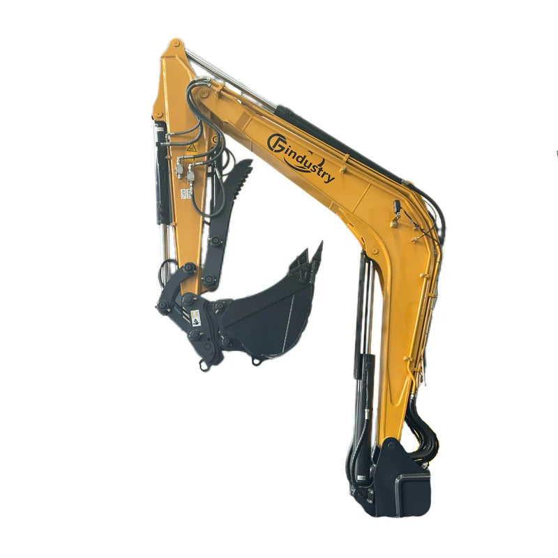 Cfgindustrial 6 Ton Mini Excavator with Kubota V2607T Engine w/ Hydraulic Thumb & Pilot Control | STE75