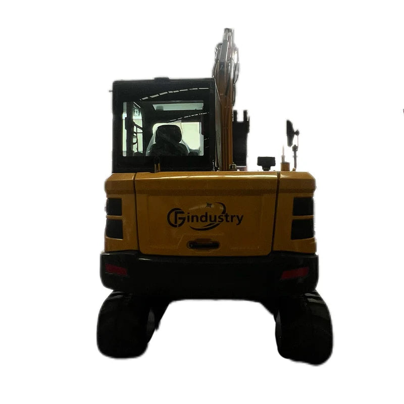 Cfgindustrial 6 Ton Mini Excavator with Kubota V2607T Engine w/ Hydraulic Thumb & Pilot Control | STE75