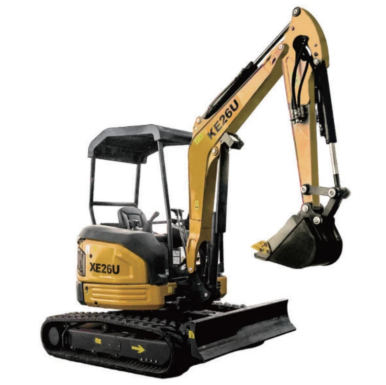 2.7 Ton Mini Excavator with Kubota 19 HP D1105 Diesel Engine | XE26U