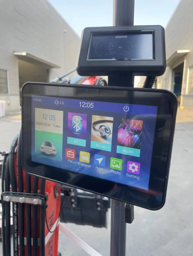 Cfgindustrial 1 Ton Upgraded Mini Excavator with Pilot Control, Swing Boom & Hydraulic Thumb | DM12X-PLUS