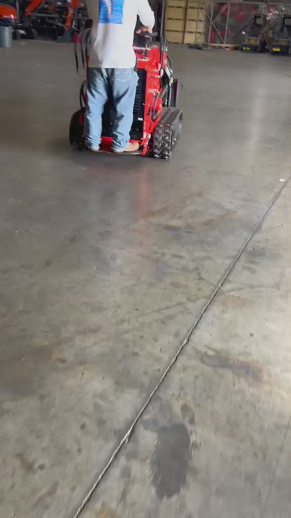 Cfgindustrial 1 Ton Mini Skid Steer Track Loader with 23HP RATO Engine | LRT23
