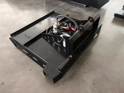 Cfgindustrial 35in Mini Skid Steer Brush Cutter with 2 Blades Loader Attachments | M-RC
