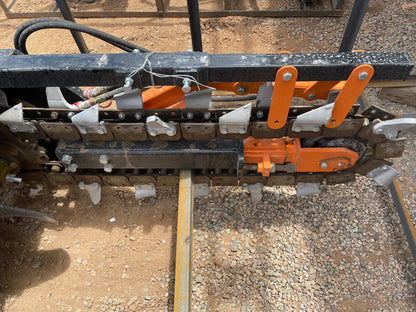 Cfgindustrial 48" Skid Steer Trencher Attachment | ECSSCT72