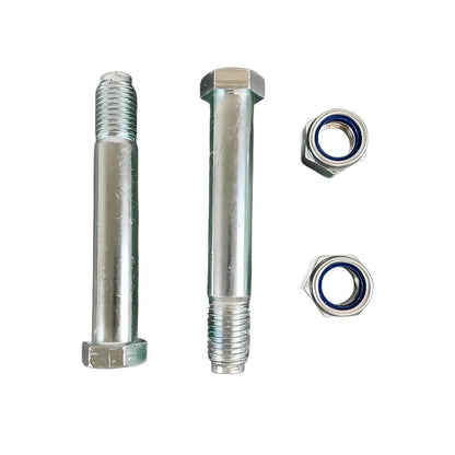 Cfgindustrial Mini Excavator 0.98in/25mm Bucket Pins Bolt/Nut Connection Accessories 1 Set | 25MMBKTPIN