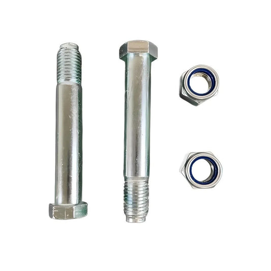 Cfgindustrial Mini Excavator 0.98in/25mm Bucket Pins Bolt/Nut Connection Accessories 1 Set | 25MMBKTPIN
