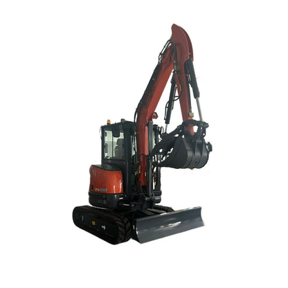 Cfgindustrial 4 Ton Mini Excavator with Kubota D1703 Engine with Hydraulic Thumb | CFG-40UF