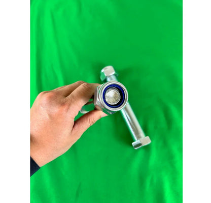 Cfgindustrial Mini Excavator 0.98in/25mm Bucket Pins Bolt/Nut Connection Accessories 1 Set | 25MMBKTPIN