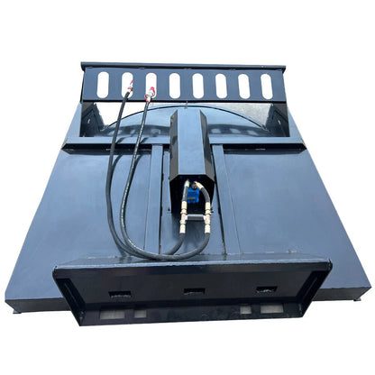 Cfgindustrial 72" Skid Steer Brush Cutter Mower Attachment-Land Clearing Attachment | RC72