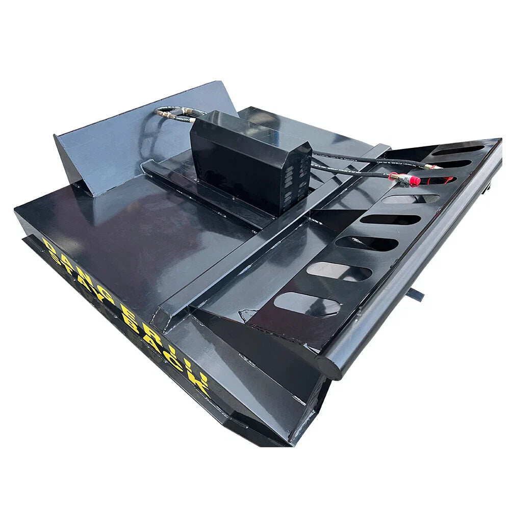 Cfgindustrial 72" Skid Steer Brush Cutter Mower Attachment-Land Clearing Attachment | RC72