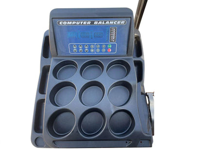 Cfgindustrial Wheel Balancer 10''-24'' Rim Diameter with Protection Hood | AGT-WB24