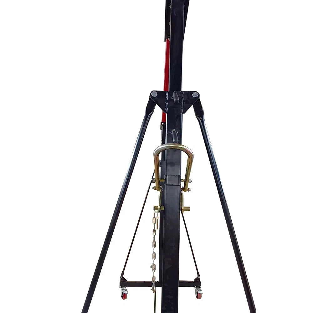 Cfgindustrial 2000 lbs 1 Ton Adjustable Steel Gantry Crane Portable Shop Lift Hoist |  AGT-ASGC-2000