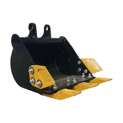 Cfgindustrial 24" Bucket With Teeth For 1 Ton 2 Ton Mini Excavator | 12EX-WD24